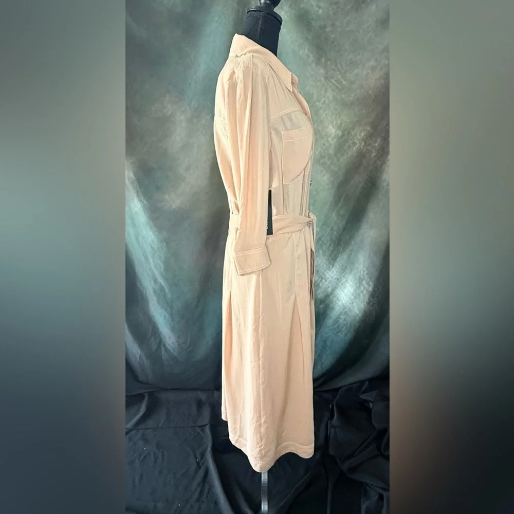 ✨ NWT Marciano by Guess Blush Shirt Dress - Size M✨ - Picture 9 of 16